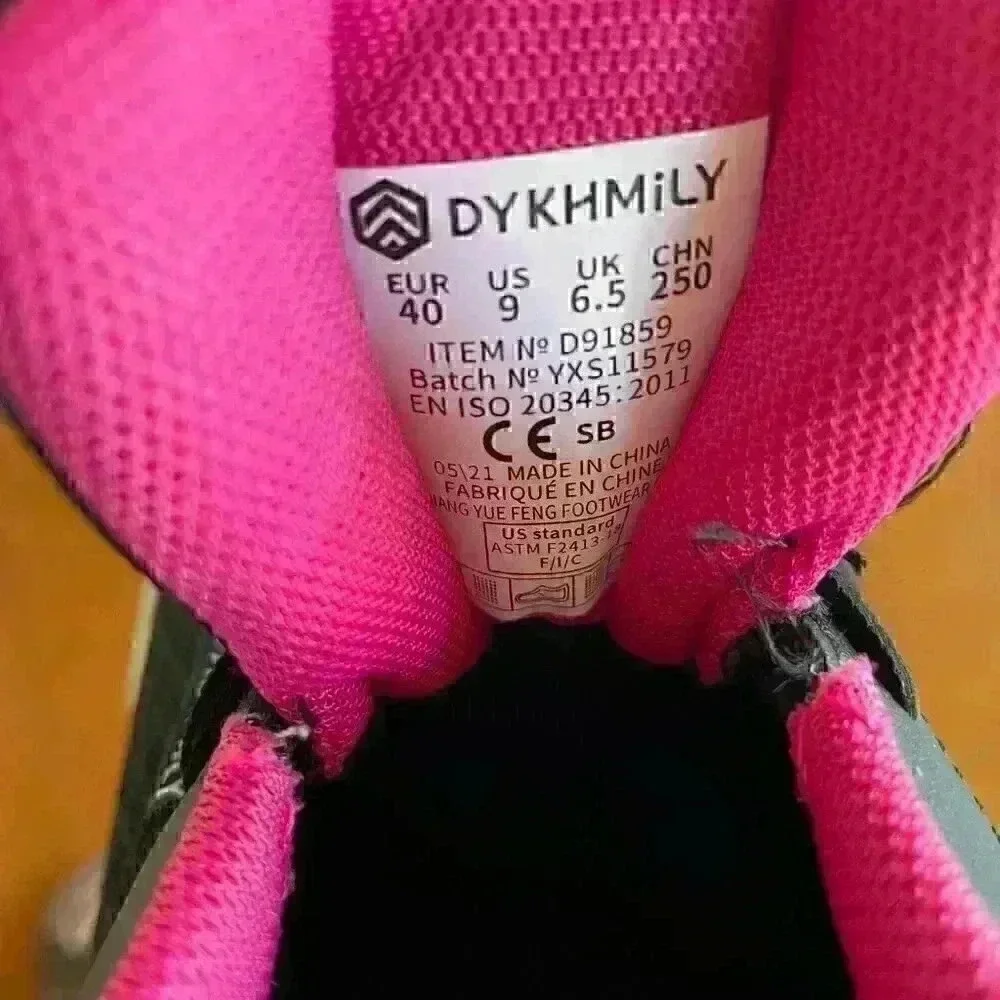 FENLERN Steel Toe Shoes for Women Lightweight Safety Work Sneakers Shoes Slip - Picture 8 of 8